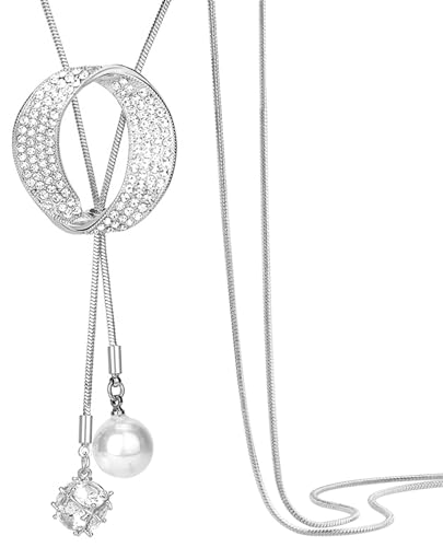 Collier de pull-over en cristal pour sublimer instantanément une maille unie