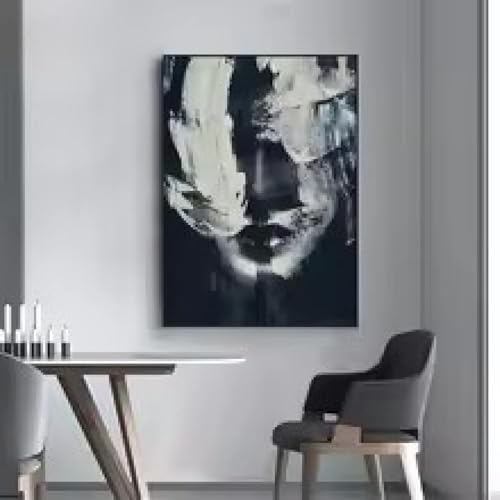 Affiche minimaliste et impression portrait femme salon - 3