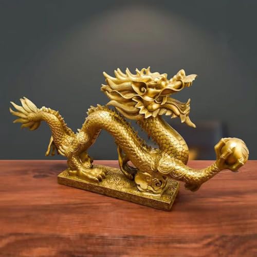 Sculpture décorative dragon résine stable contre la déco monotone - 5