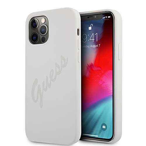Guess hardcase Script Vintage Coque de Protection pour GUHCP12LLSVSCR iPhone 12 Pro Max 6,7" Crème