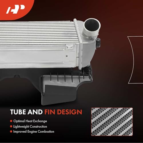 A-Premium Turbocharger Intercooler Compatible with Hyundai Santa Fe Sport 2013 2014 2015 2016 2.0L, Charge Air Cooler - Image 3