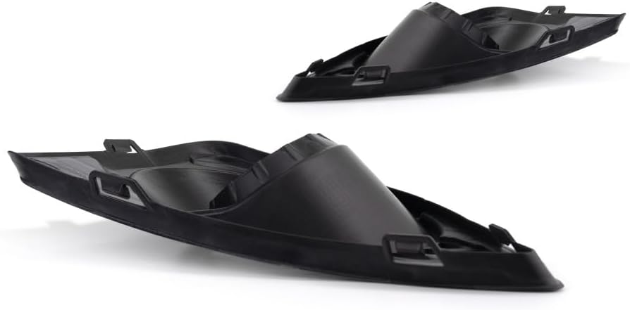 For Ford Fusion 2010 2011 2012 Fog Light Bezel Driver and Passenger Side | Pair | Front | SE/Sport | Replacement For FO1038122, FO1039122 | 615343856650, AE5Z17E811BA, 615343856445, AE5Z17E810BA
