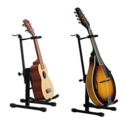 Rayzm support de violon avec cintre d’archet, support métallique pliant robuste pour violon/mandoline/ukulélé… – Image 3