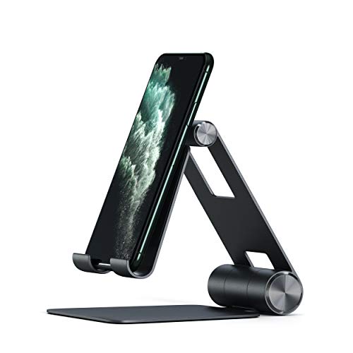 SATECHI R1 Tablet Ständer, Faltbar & Verstellbar, bis 13 Zoll, Schwarz – Ansicht 5