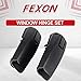 Rear Window Hinge Set Liftgate Glass Left and Right Replacement for Ford Escape 2008-2012 Mercury Mariner 2008-2011 Replaces 8L8Z78420A68C 8L8Z78420A68D 924-123 Tailgate Hatch Kit