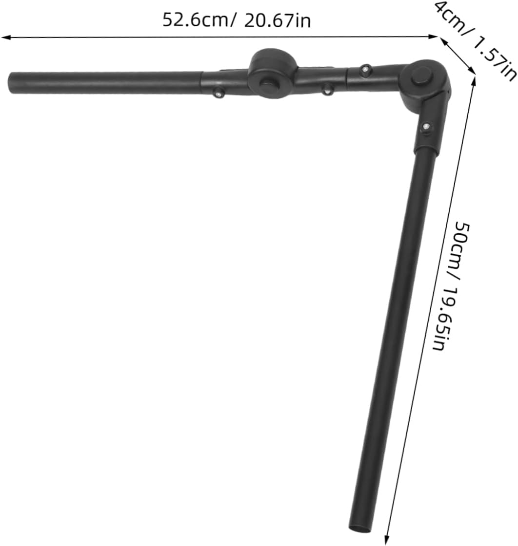 1set Folding Wagon Handle Attachment Push Handle for Camping Cart Easy to Install Compatible Wagons Convenient Foldable Design for Easy Storage and Transportation
