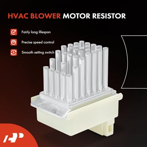 Image of A-Premium Front HVAC Blower Motor Resistor Compatible with Mini Models | for Cooper 2002-2008, With Climate Control
