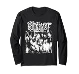 公式スリップノットスプラッター写真 長袖Tシャツ