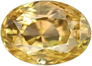 Pukhraj 7 Ratti Original Certified 6.25 Carat Sri Lankan Yellow Sapphire Stone 7 Ratti पुखराज रत्ना येलो सफायर स्टोन ओरिजि... Price In India