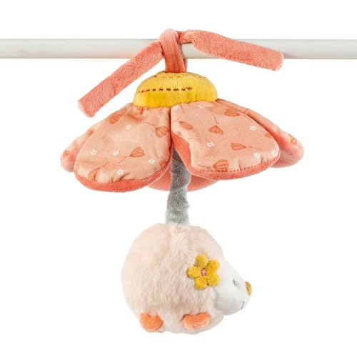 Peluche vibrante Hérisson Zoë Nattou jouet d'éveil à suspendre bébé