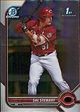 2022 Bowman Draft Chrome #BDC-122 Sal Stewart Cincinnati Reds Baseball Card - GotBaseballCards