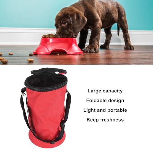 Bolsa de Viagem para Comida de Cachorro, Grande Capacidade Tratar o Treinamento Saco de Armazenament