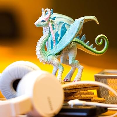 Safari Ltd. Princess Dragon Figurine - Detailed Enchanting 5.5 Model Figure - Fun Fantasy Play Toy for Boys, Girls & Kids Ages 4+