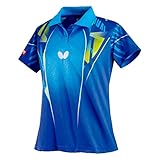 Butterfly Spacia Lady Shirt Lady’s Quick Dry Stretch Athletic Polo Table Tennis Shirt