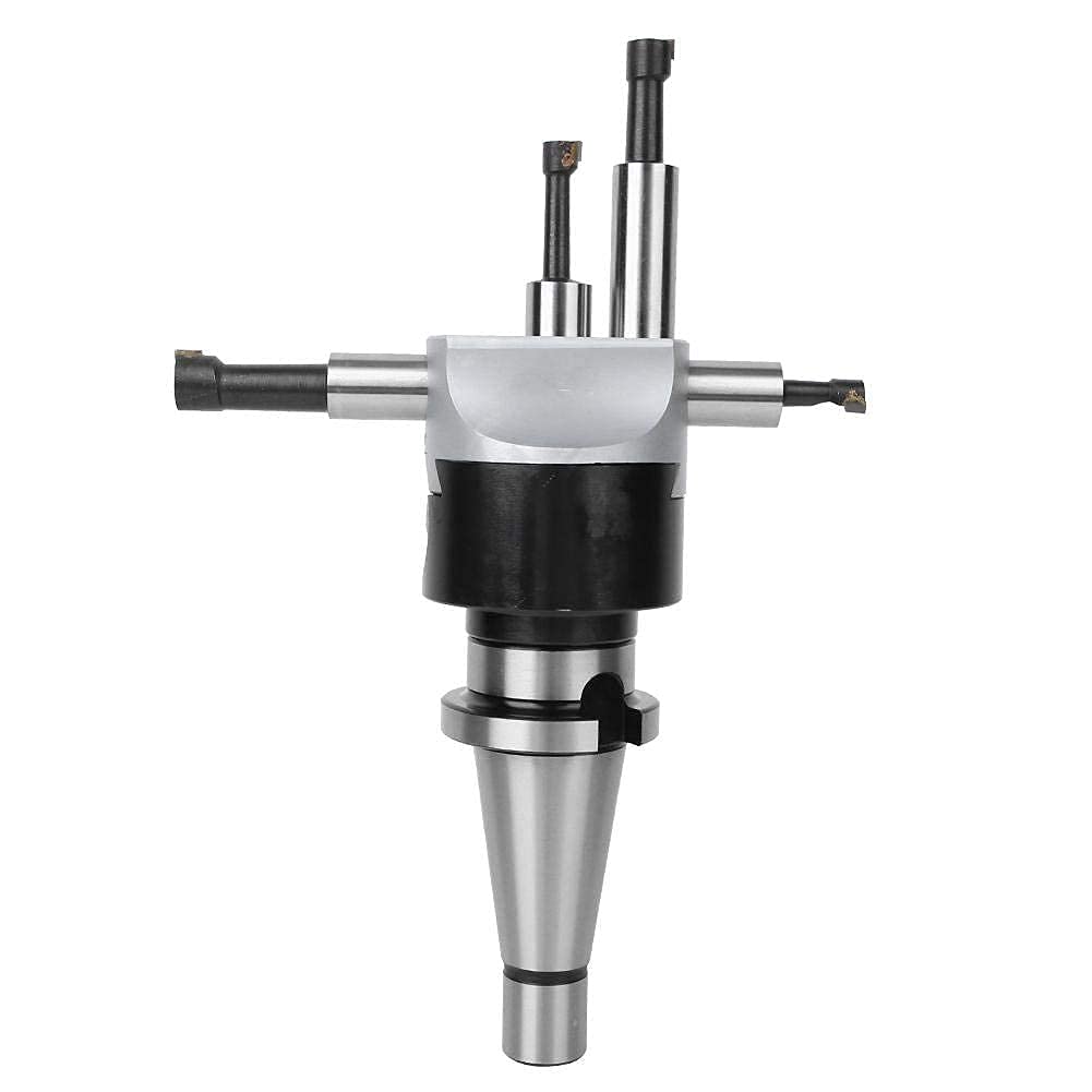 Zestaw do wytaczania, Walfront 40CR Wysokiej jakości zestaw narzędzi do frezowania metrycznego CNC F1-18 o średnicy 75 mm ze schowkiem (NT40-F1-18-12PCS)