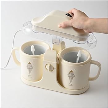 BRUNO デュアルアイスクリームメーカー グリーン BOE032-GR K Amazon.co.jp: BRUNO デュアルアイスクリームメーカー グリーン