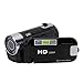 Yunir Video Camera Camcorder Digital Camera Recorder 1080P with 2.4 Inch Color Screen, 16MP 16X Zoom Anti Shake Camcorder Built in Battery (Black)