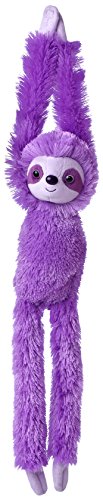 Mondiale 60476 - Plush Toy - Hanging Sloth 19 Pollici 49 cm Viola
