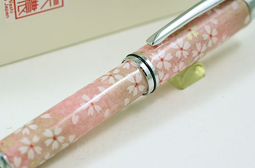Amazon | ☆フリクションボール芯仕様！和紙 桜柄 キャップ式