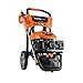 Generac Gas Pressure Washer 3100 PSI 2.5 GPM Lithium-Ion Electric Start with PowerDial Spray Gun, 25' Hose and 4 Nozzles