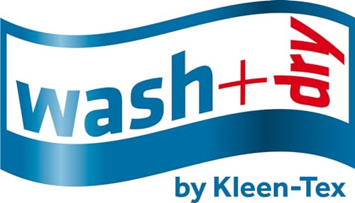 Wash+Dry Fußmatte Smokey Mount 35x120cm, innen und außen, waschbar, grau