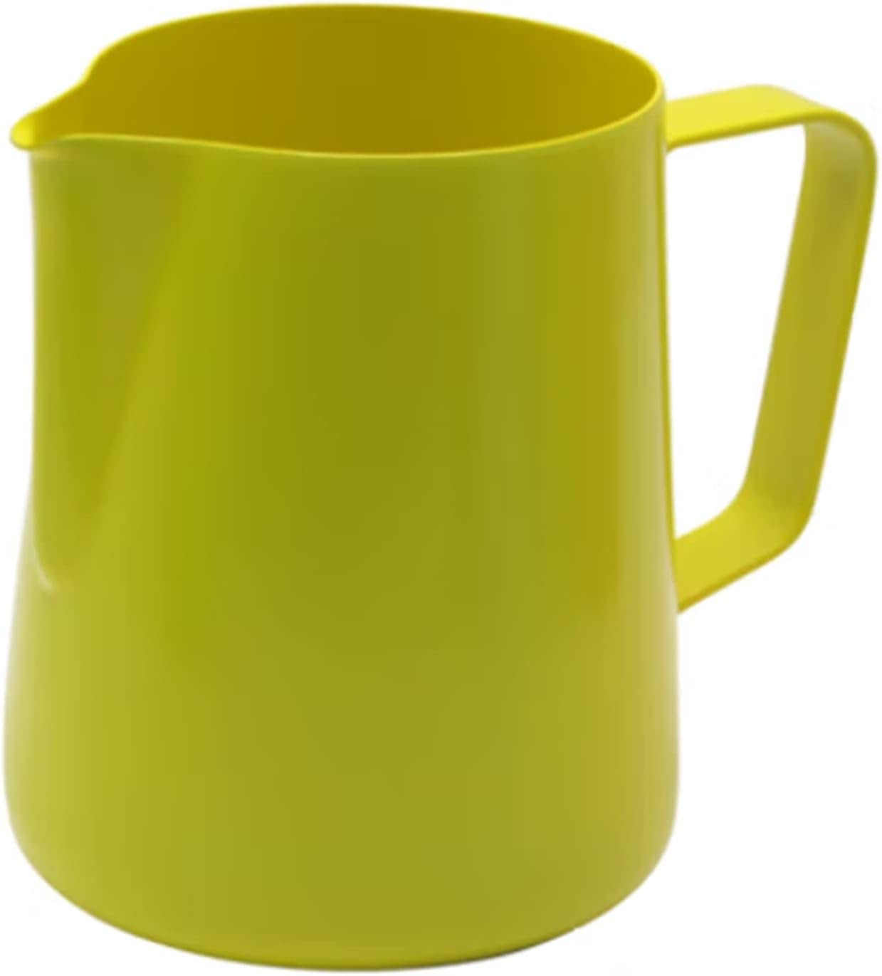 Dzbanek na mleko, Dzbanek do spieniania mleka ekspresu kawy, kubek ze stali nierdzewnej, dzbanek w kształcie kwiatu, fantazyjny z wytłoczonym czubkiem, spieniacz 600 ml, C(Unique Colour)