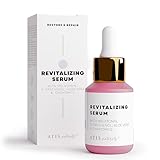 ATIS Naturals Revitalizing Face Serum - Restoring Facial Serum - Melatonin & D-Panthenol Serum for Face - Overnight Restore & Repair 1 Fl Oz