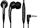 Produktbild Original Sony Ericsson Handy Stereo InEar Headset  3,5 mm Klinke  Farbe: Schwarz - mit Anrufannahme und Mikrofon für kompatible Sony Ericsson Mobiltelefone (Bulkverpackung)