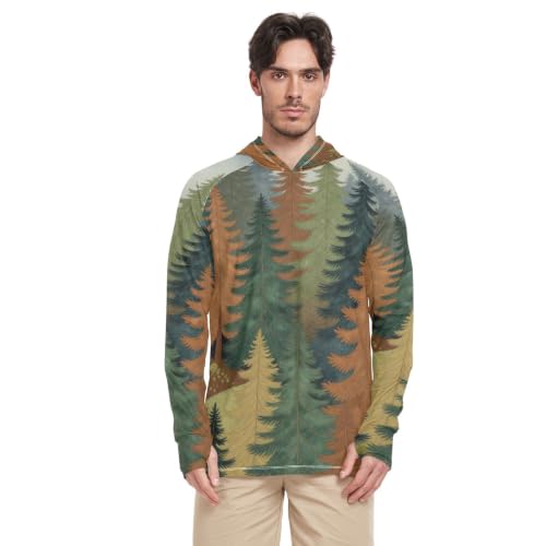 Sweat à capuche homme protection UV rashguard pour adulte contre les brûlures solaires