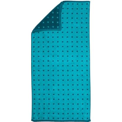 Erwin Müller Handtuch Sigmaringen 4er-Pack Walk-Frottier türkis Größe 50x100 cm – Bild 3