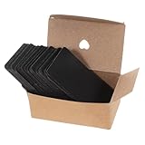Papel y escribible: hechas de materiales de papel, estas tarjetas son resistentes y fáciles de escribir, lo que hace que la escritura sea clara y legible