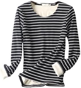 FOURSTEEDS Women Cotton Thermal Fleece Lined Wide Straps Underwear Cami Tank Top