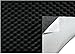 Produktbild Hama Schallschutzisolierung Matte für Auto, PC oder Subwoofer Boxen (dämmender Noppenschaum, selbstklebende Schalldämmung, 50 x 100 cm, Dicke 9 mm - 24 mm) schwarz