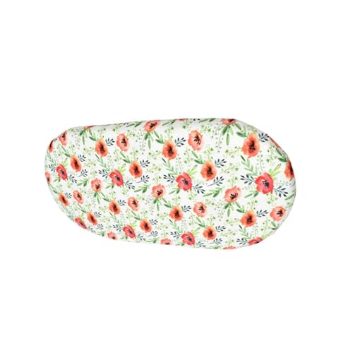 AMSLSIU - AMSLSIU Nouveau-né Berceau Drap Extensible Berceau Garçons Filles Matelas Amovible Changer Draps Literie pour Enfants Voyage, Fleur d'oranger