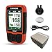 CANMORE Handheld Golf GPS HG200 - Water Resistant Full-Color Display with 41,000+ Essential Golf Course Data and Score Sheet - Free Courses Worldwide and Growing (Orange)