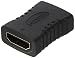 Produktbild HDSupply X-HA040 HDMI Buchse auf HDMI Buchse Adapter (vergoldet, FullHD, 1080p) schwarz