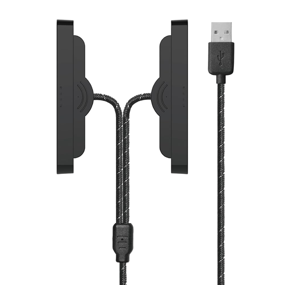Set di 5 Mini Caricator Dock di Ricarica per Nntendo Switch2 Jy-Con Controller, Cavo di Ricarica 2 in 1 Portatile, Cavo di Alimentazione e Caricatore per Controller