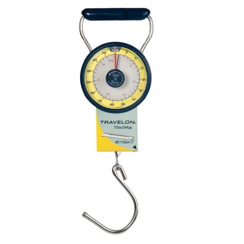 Travelon Stop And Lock Luggage Scale 4" H X 3" W X 1.5" D image 4