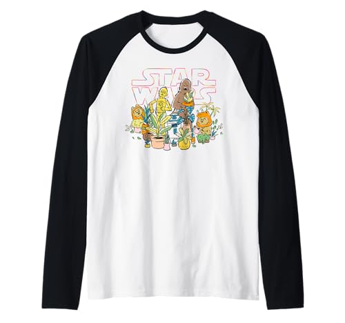 Star Wars t-shirt raglan imprimé idéal pour vos sorties décontractées et week-ends