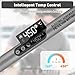 Akku Lötkolben Set, USB Wiederaufladbar Lötkolben mit LCD, Keramischem Heizkern, Einstellbare Temperatur 200-450℃, 3 Lötspitzen, Mini Lötstation für Kleiner Reparatur wie Leiterplatten & Schmuck