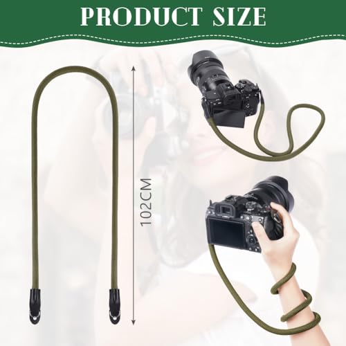 flintronic Camera Strap, Camera Shoulder Neck Strap, Anti-slip Camera Shoulder Strap - Image 2