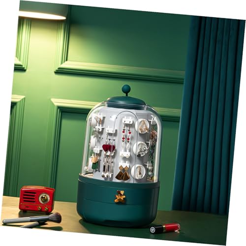 Boîte à Bijoux Verte de Luxe KOMBIUDA Cadeau Idéal pour Rangement Maison