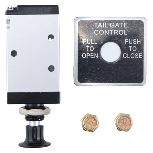 DVPARTS Air Valve Push-Pull 4 Way 2 Position Manual Dump Truck Tailgate Valve BAV010 Compatible with Buyers by DVPARTS - Image 4
