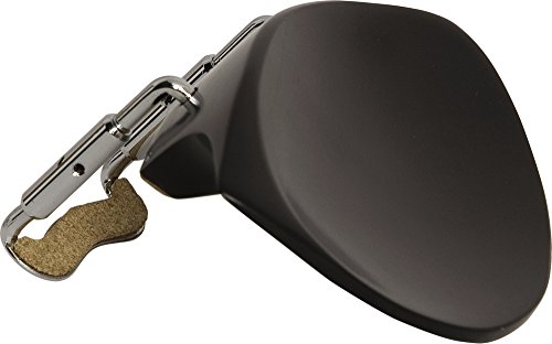 Teka Violin Chinrest Ebony Regular Height