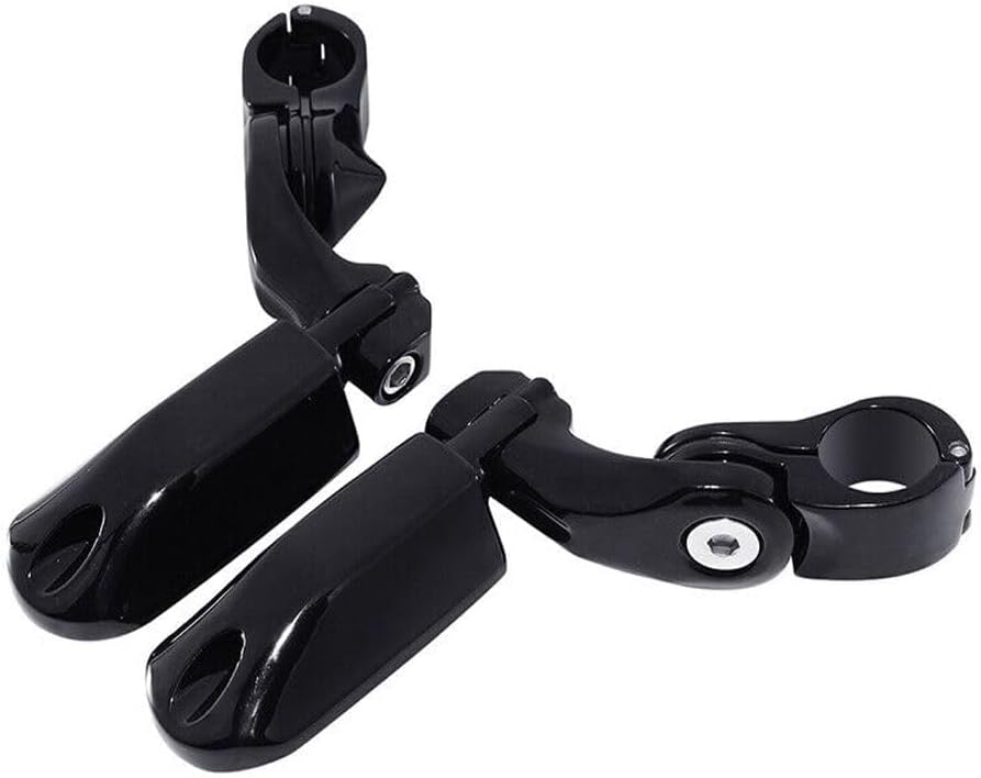 Dull Black Highway Engine Crash Bar Footpegs Steel Tubing Front 49050-09A and Exchange,Strict QC