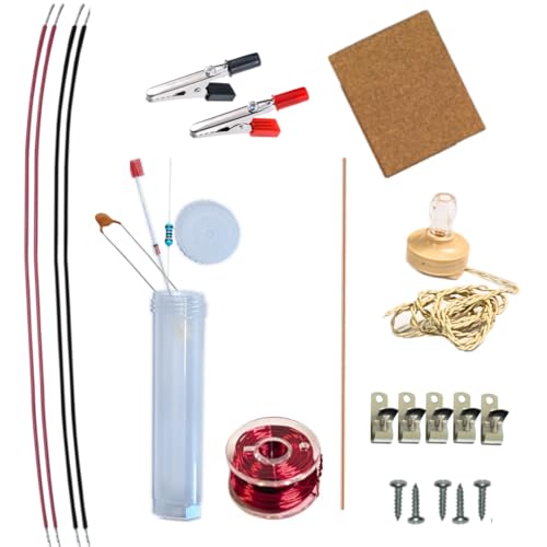 Crystal Radio Components Pack – Essential Parts for Passive AM Receiver Circuits