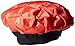 Cordless Deep Conditioning Heat Cap -  Hair Treatment Steam Cap - Heat Therapy and Thermal Spa Hair Steamer Gel Cap - Red