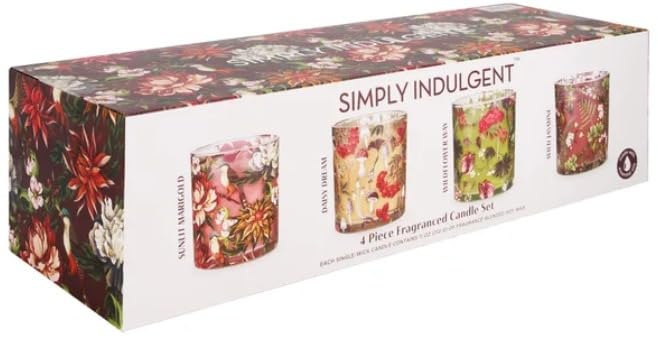Fragranced Candle Set 4-Piece