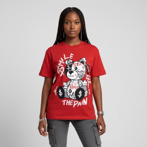 Image of DopeSkill Graphic Tee Streetwear Hip Hop Hypebeast Street Style Unisex T-Shirt Sneaker Colour Matching Shirts Cute Graphic