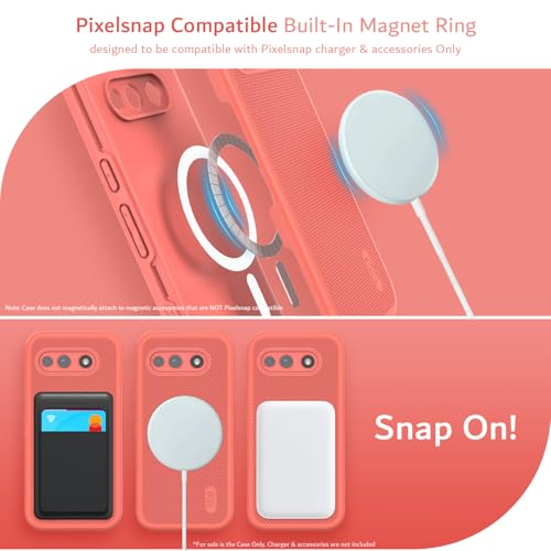 Image of TUDIA MergeGrip Magsafe Compatible for Google Pixel 10a Case - Berry